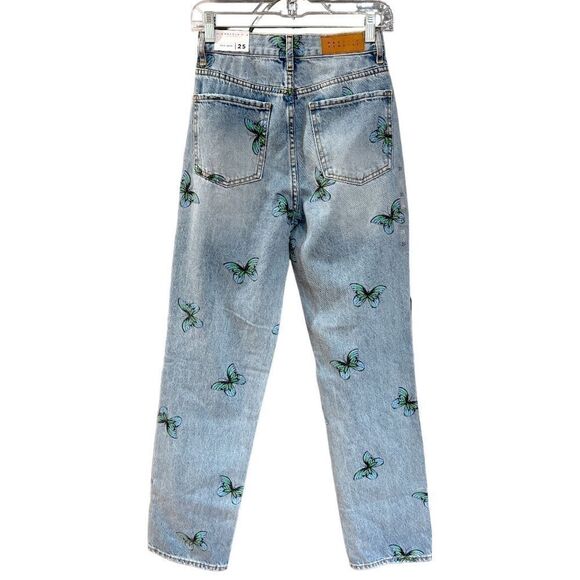 NWTāPacSunāECOāButterflyāš¦āPrintāDadāJeans - Picture 6 of 8